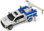Bruder 02509 RAM 2500 Service Truck with Rotating Beacon