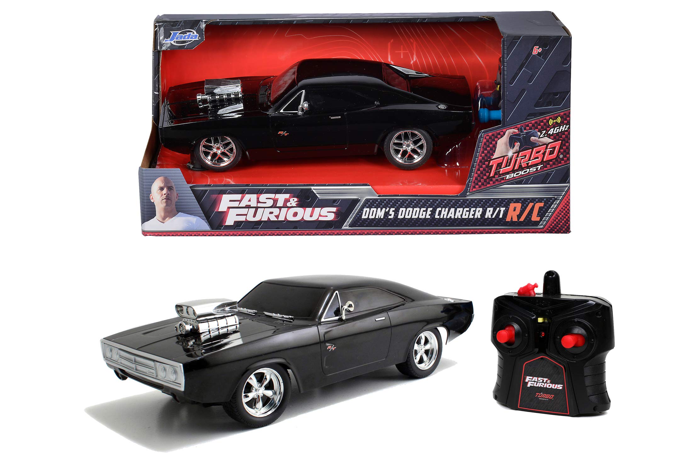 FAST & FURIOUS RC 1970 DODGE CHARGER 1:24 SCALE