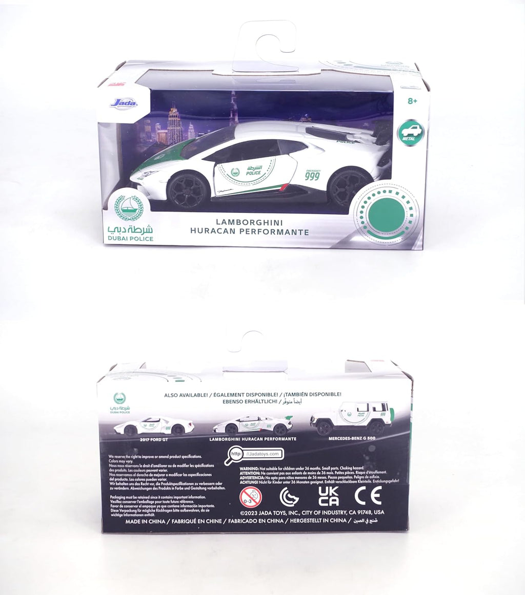 Jada 1:32 Scale Lamborghini Dubai Police Die-Cast Model Car