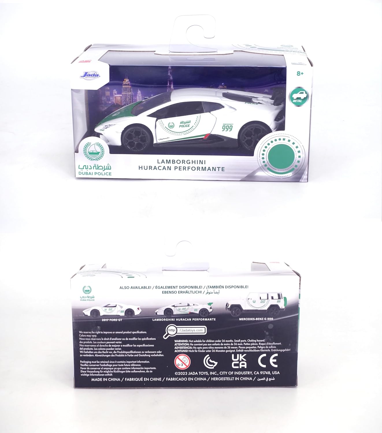Jada 1:32 Scale Lamborghini Dubai Police Die-Cast Model Car