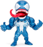 Jada Toys Marvel Spider-Man Figure (1 Piece) - 1 of 4 Collectible Metal Figures (Spider-Man, Venom, Green Goblin or Toxin) for Fans and Collectors from 8 Years, Wave 3, Random Selection, 6.5 cm