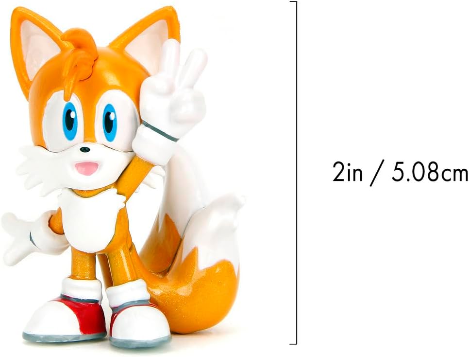 JADA -Sonic The Hedgehog 253251041 2.5" Collectible Video Game Figures