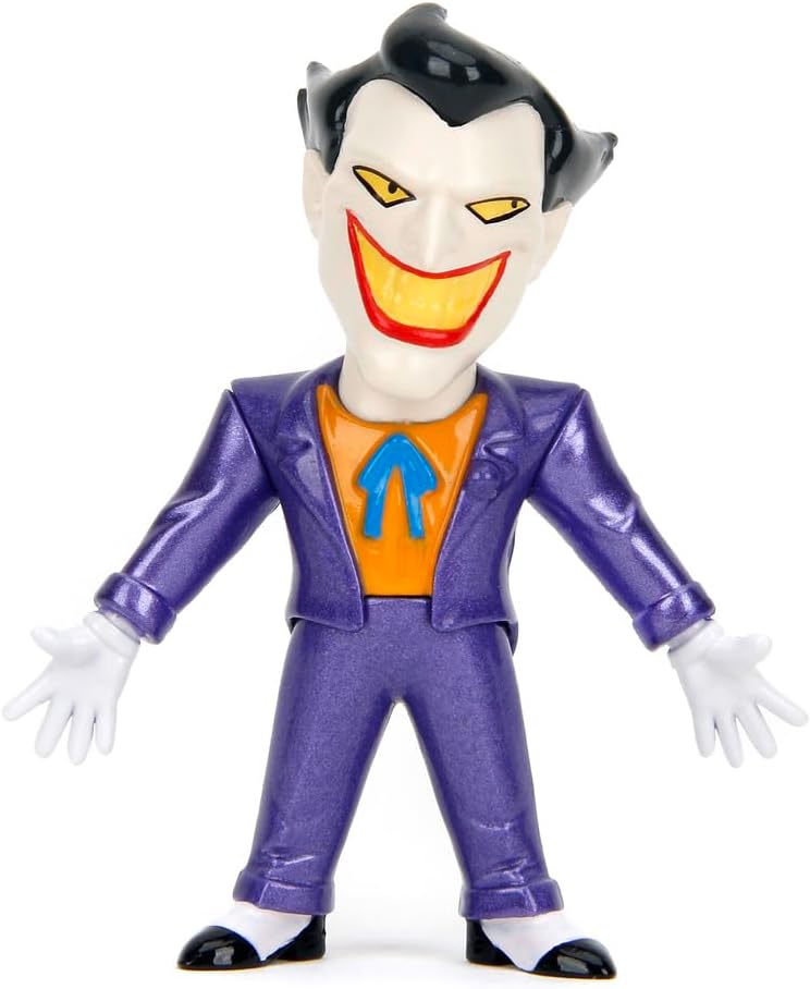 Jada Toys DC Batman (1 Piece) - 1 of 4 Collectible Metal Figures (Batman, Joker, Catwoman, Harley Quinn) for Fans and Collectors from 8 Years, Wave 2, Random Selection, 6.5 cm