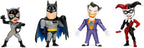Jada Toys DC Batman (1 Piece) - 1 of 4 Collectible Metal Figures (Batman, Joker, Catwoman, Harley Quinn) for Fans and Collectors from 8 Years, Wave 2, Random Selection, 6.5 cm