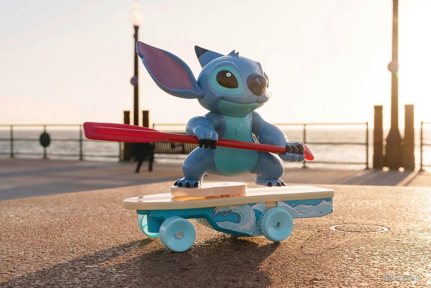 Jada Radio Control Stitch with Surfboard