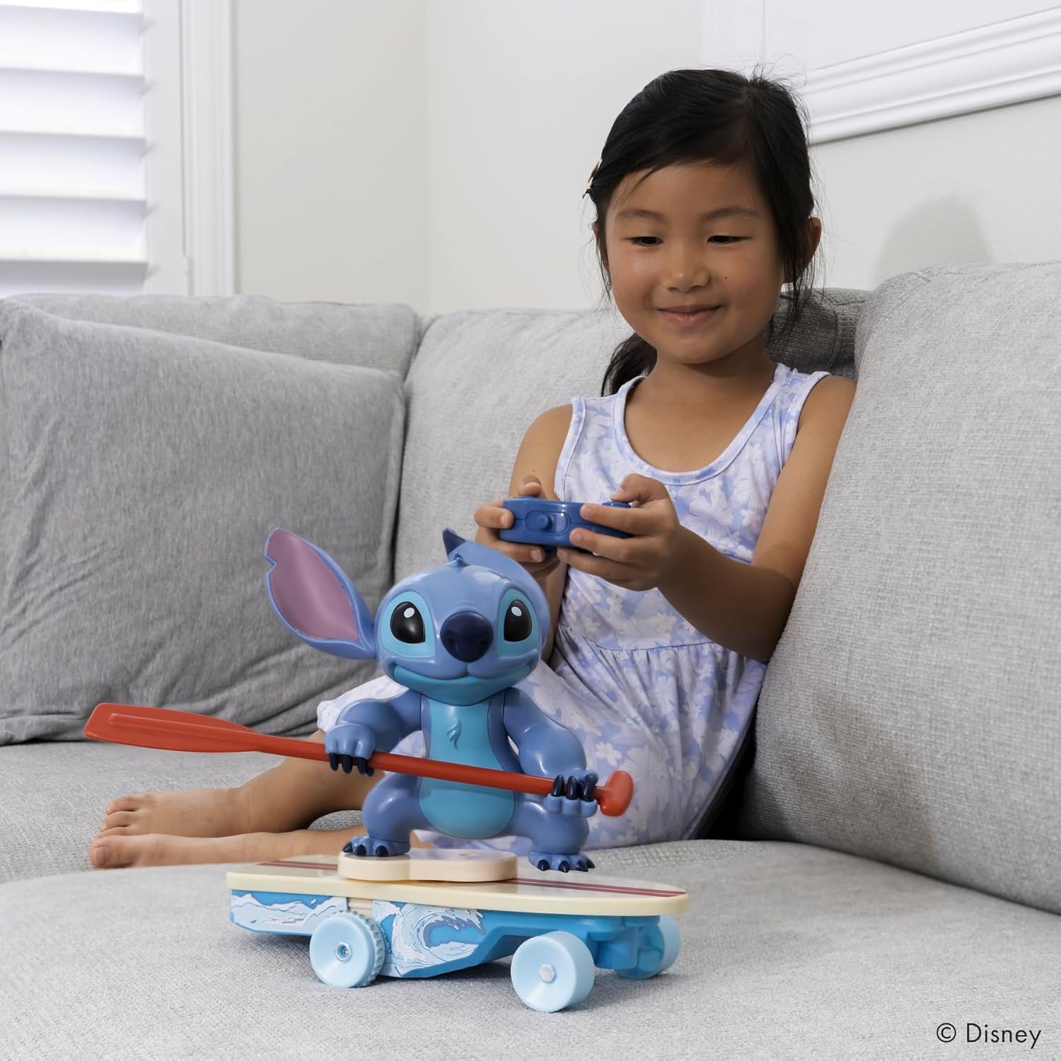Jada Radio Control Stitch with Surfboard