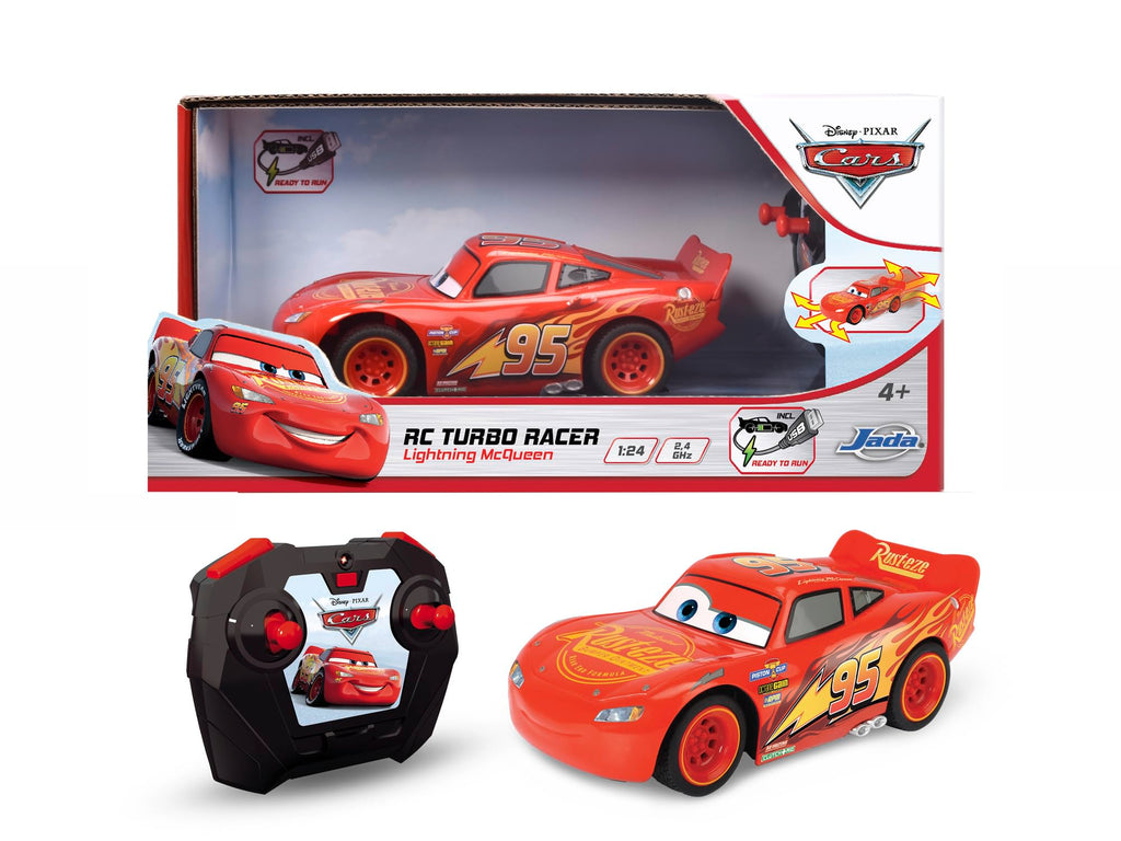 Disney Cars RC Turbo Racer Lightning McQueen 1:24 Modern