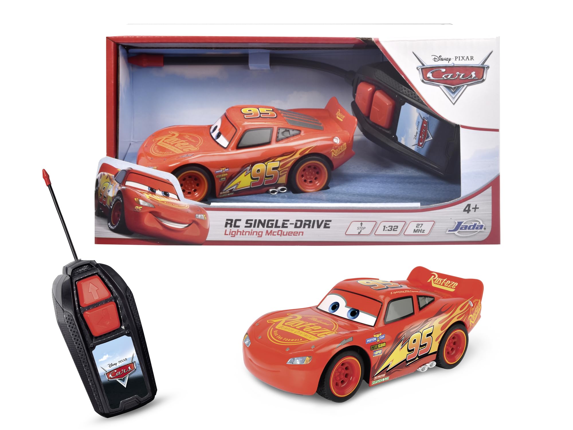 Disney 203081008 Car Radio Controlled Lightning McQueen 1:32 Radio