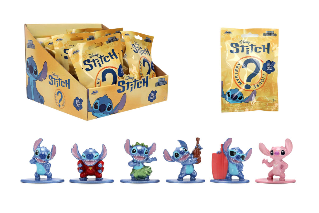 Jada About Surprise Nano Stitch Figure, 6 Assorted W3