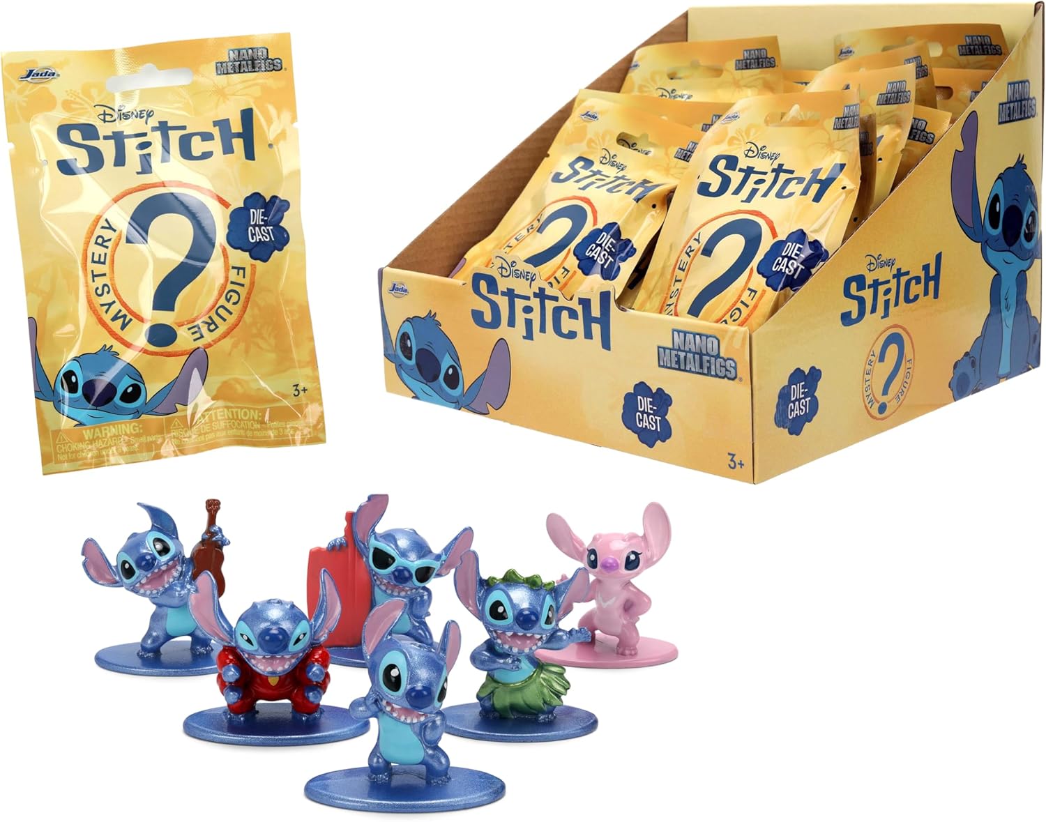 Jada About Surprise Nano Stitch Figure, 6 Assorted W3