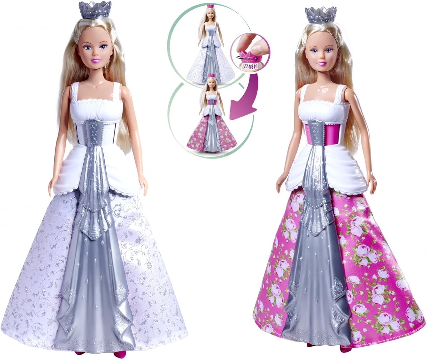 Simba - Steffi Love Magic Princess - Model Doll 29 cm - Magic Dress -