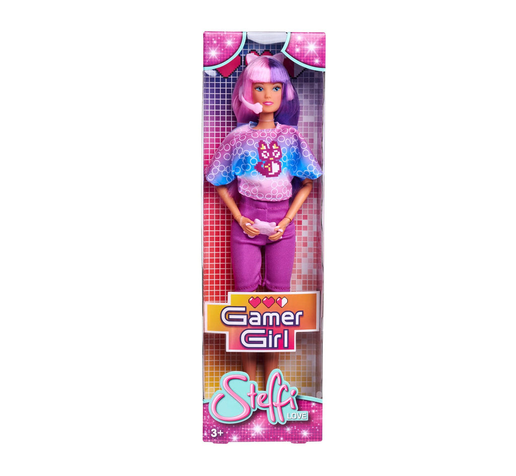 Simba Steffi Love Girl 105733704 Play Doll with Headphones and Game