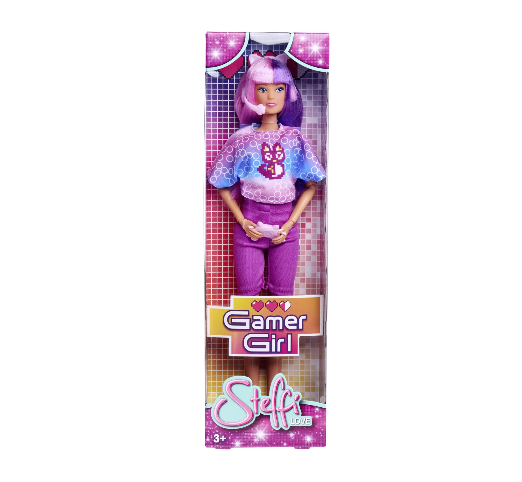 Simba Steffi Love Girl 105733704 Play Doll with Headphones and Game