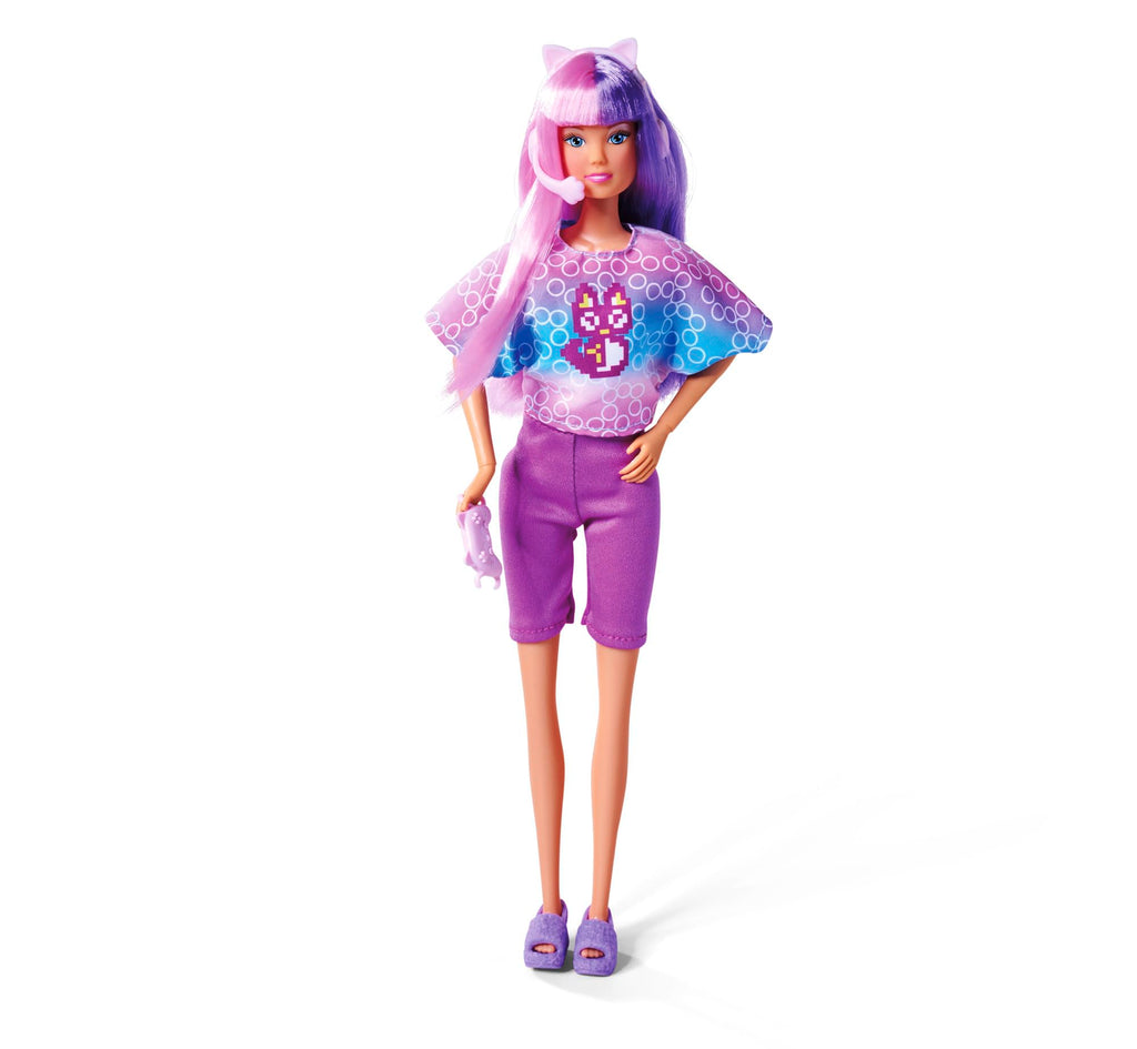 Simba Steffi Love Girl 105733704 Play Doll with Headphones and Game