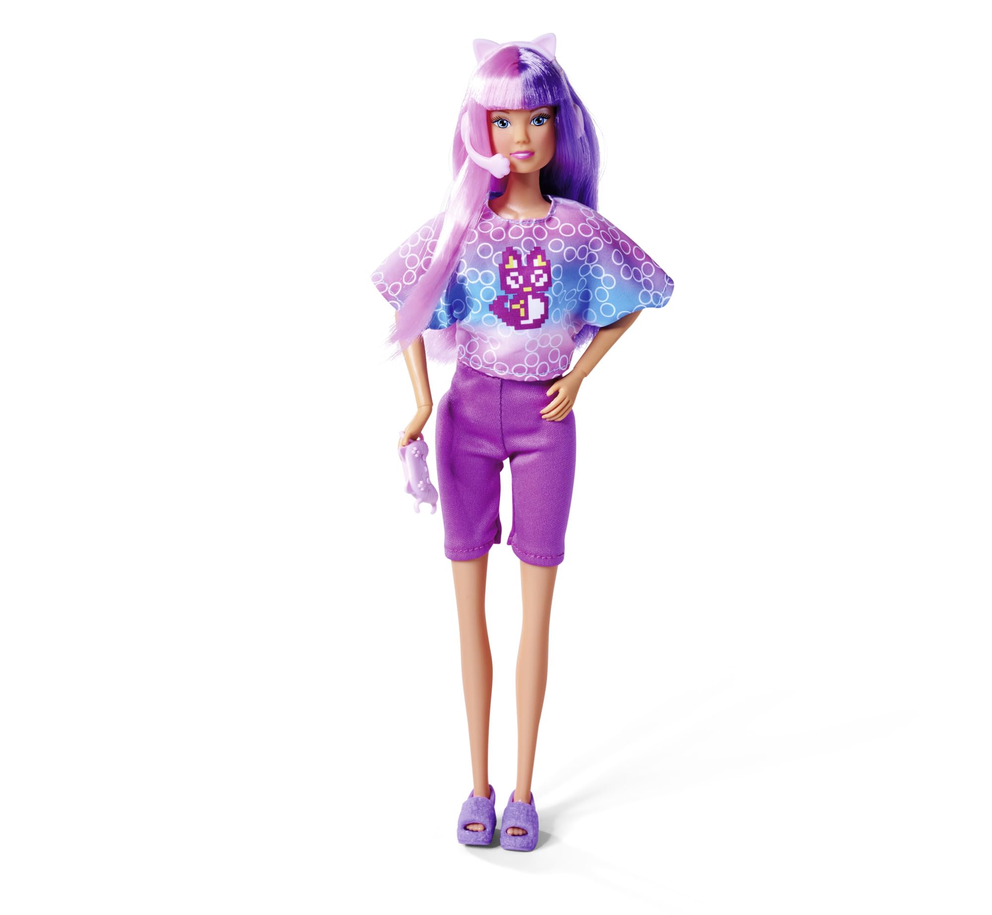 Simba Steffi Love Girl 105733704 Play Doll with Headphones and Game