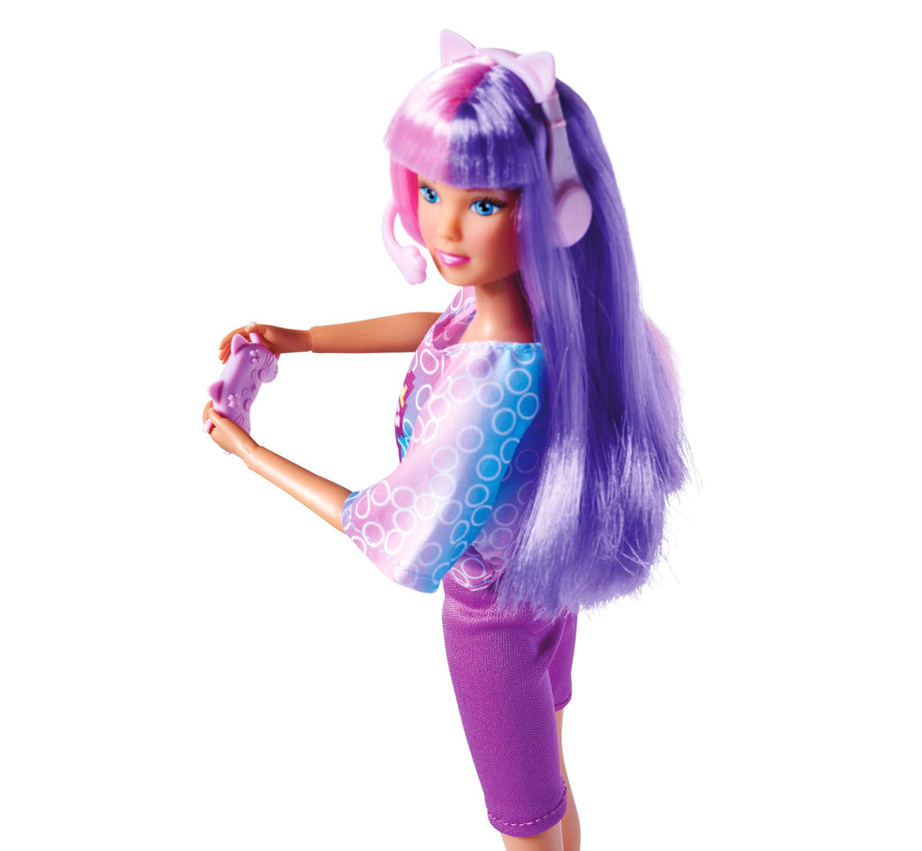 Simba Steffi Love Girl 105733704 Play Doll with Headphones and Game