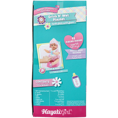 Baby Amoura Drink and Wet Playset Doll 18 Inch