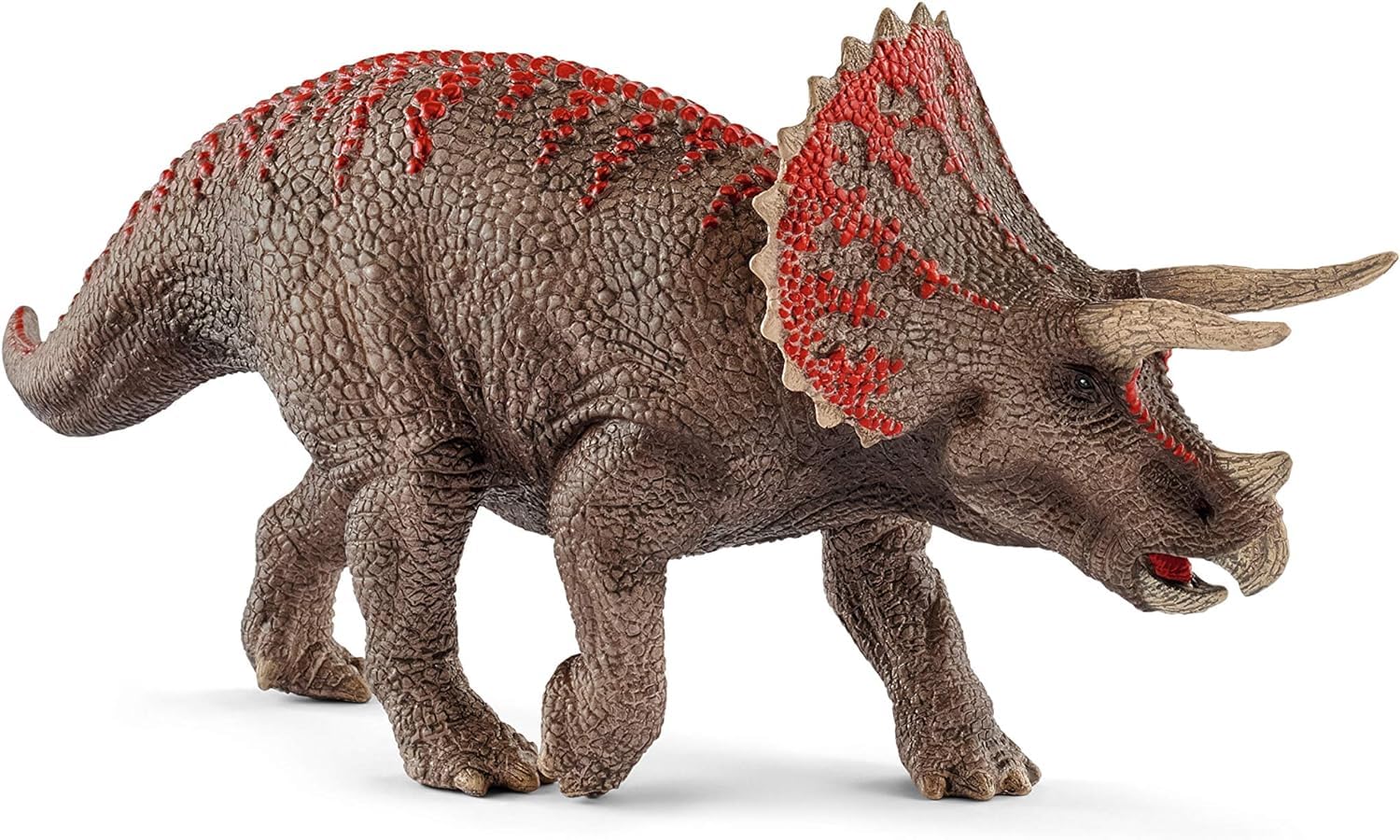 Schleich Dinosaurs 4" Realistic Triceratops Dinosaur Figure