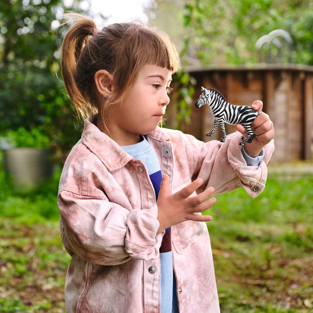 Schleich Wild Life Realistic Female Zebra Figurine