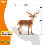 Schleich Wild Life White Tail Buck Deer Figurine