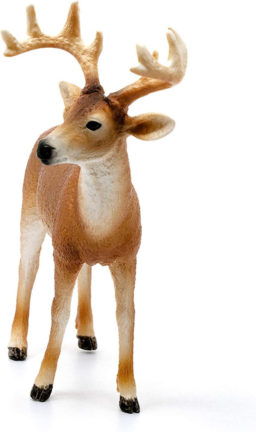 Schleich Wild Life White Tail Buck Deer Figurine