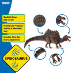 Schleich Dinosaurs 12” Spinosaurus Action Figure with Movable Jaw
