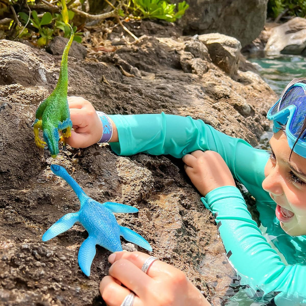 Schleich Dinosaurs Realistic Plesiosaurus Figurine with Bendable Neck