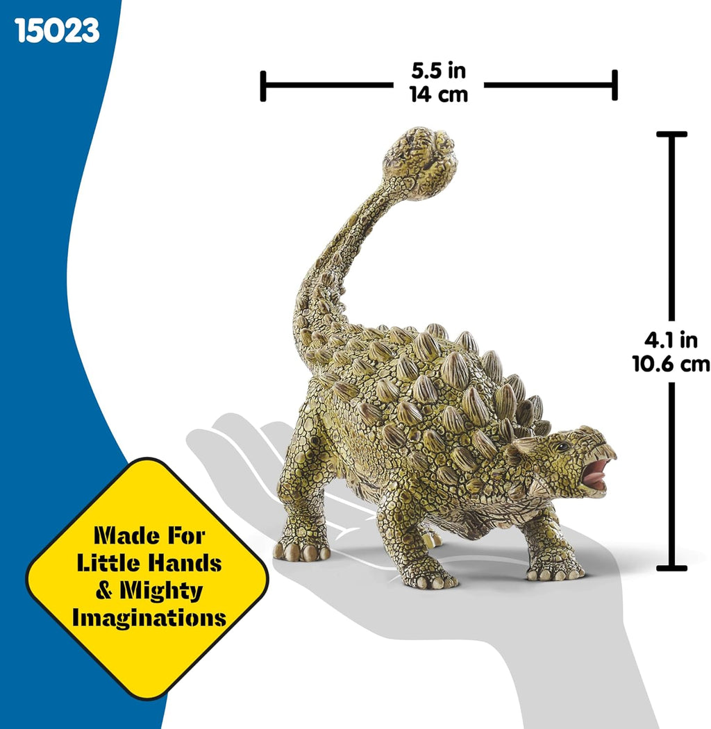 Schleich Dinosaurs Anklyosaurus Dinosaur Figurine with Realistic