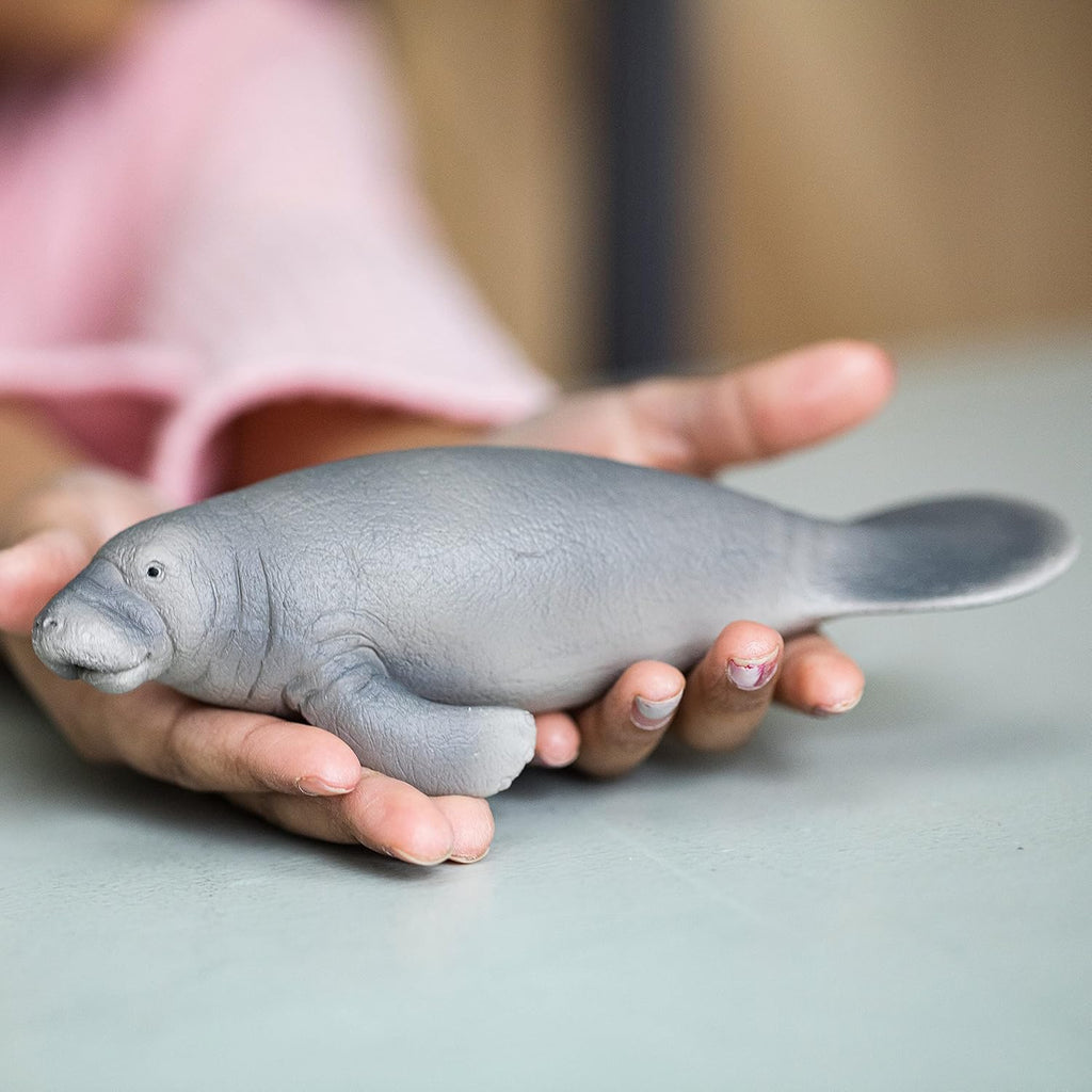 Schleich Wild Life Realistic Manatee Figurine