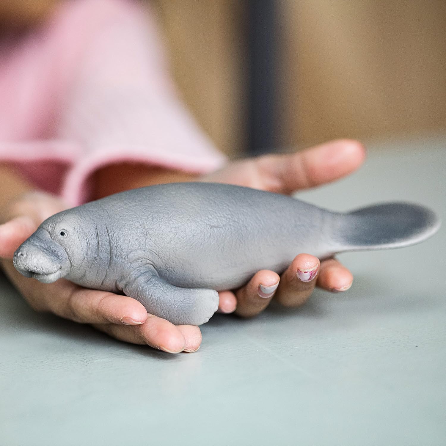 Schleich Wild Life Realistic Manatee Figurine