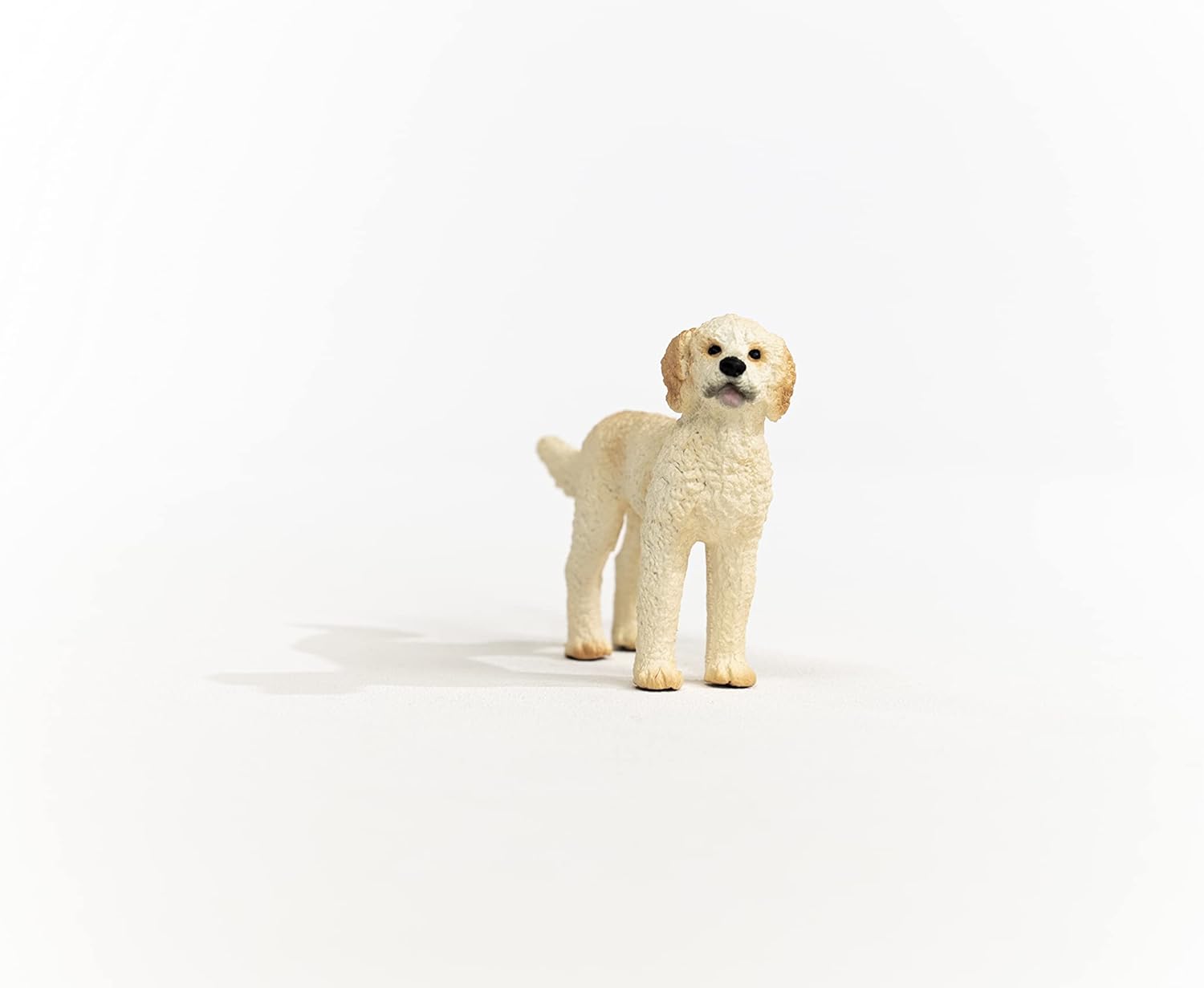Schleich Farm World Goldendoodle Dog Figurine
