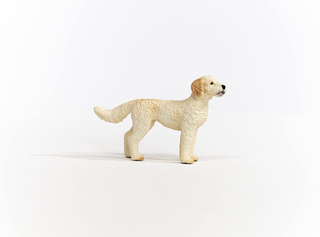 Schleich Farm World Goldendoodle Dog Figurine