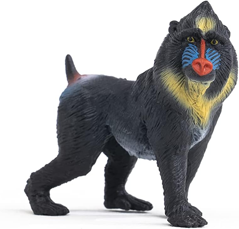 Schleich Wild Life Realistic Mandrill Monkey Figurine