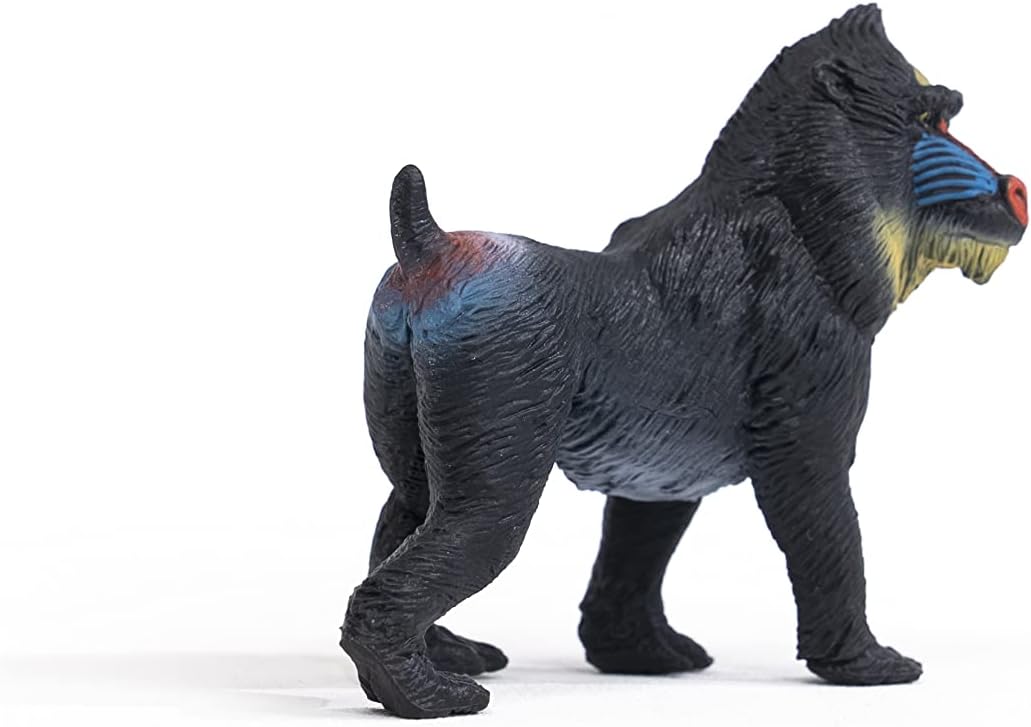 Schleich Wild Life Realistic Mandrill Monkey Figurine