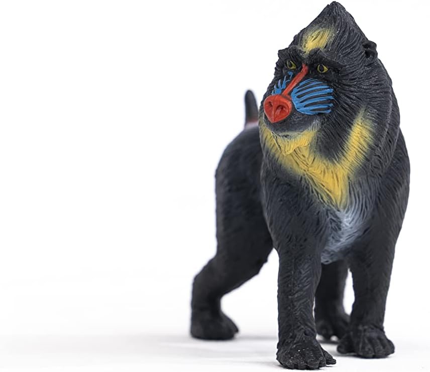 Schleich Wild Life Realistic Mandrill Monkey Figurine