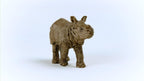 Schleich Wild Life Realistic Baby Indian Rhinoceros Figurine