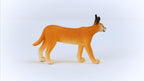 Schleich Wild Life Realistic Female Caracal Toy Figurine