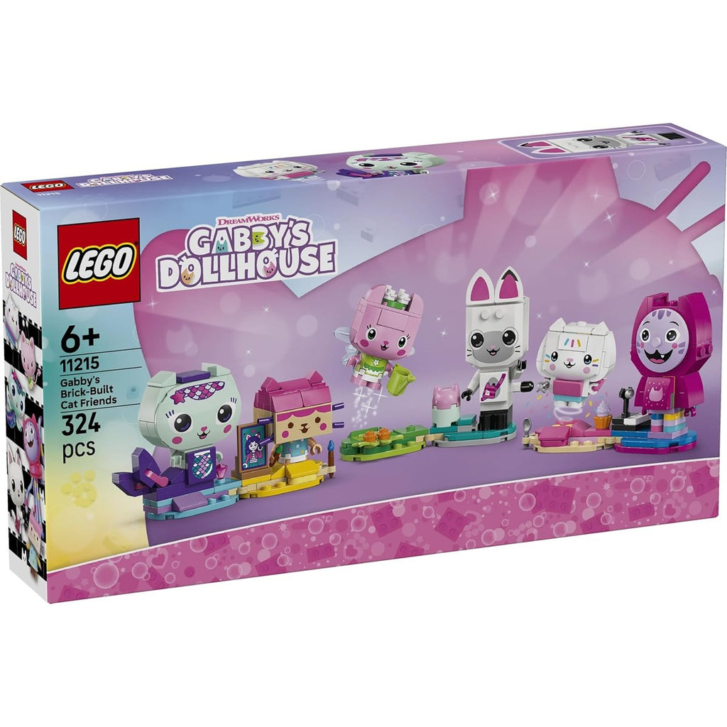 Lego 11215 Gabby Dollhouse, Gabby Cat Friend, Toy, Birthday, Present, Blocks, Education, Girls, Boys, Kids, 6, 7, 8, 9, Animal, Creature, Interior, Fashionable
