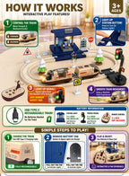 Choo Train - Remote Control Electric Train Track Set - 48 Pcs