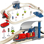 Choo Train - Remote Control Electric Train Track Set - 83 Pcs
