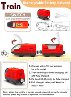 Choo Train - Remote Control Electric Train Track Set - 83 Pcs