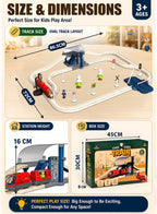 Choo Train - Remote Control Electric Train Track Set - 83 Pcs