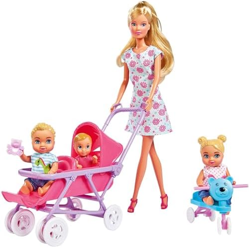 Simba 105736350 Steffi Love Baby World Puppe Doll, light, Piccolo, Pink