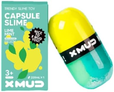 X Mud Capsule Slime, Lime Mint
