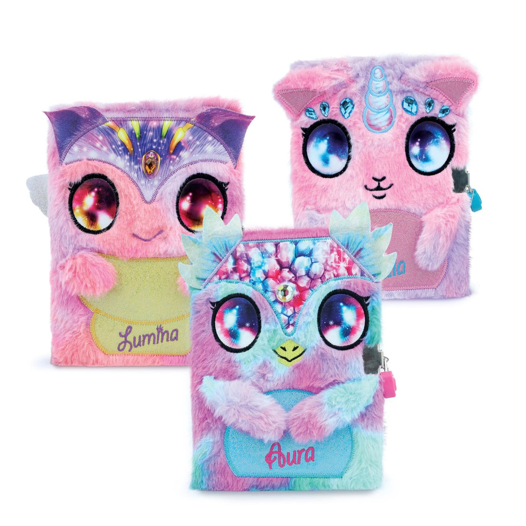 Nebulous Stars Lumina Soft Plush Locked Secret Diary! Writing