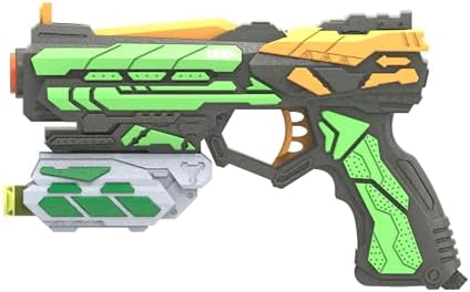 Hip Shot Lock & Load Compact Dart Handgun for Kids, Includes 6 Darts, Quick Reload