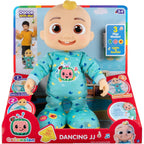 CoComelon Dancing JJ Feature Doll - Learn to Dance with JJ - Lights, Sounds, Songs, Freeze Dance, and More - Move and Groove with 14” JJ - Toys for Babies, Toddlers, and Preschoolers