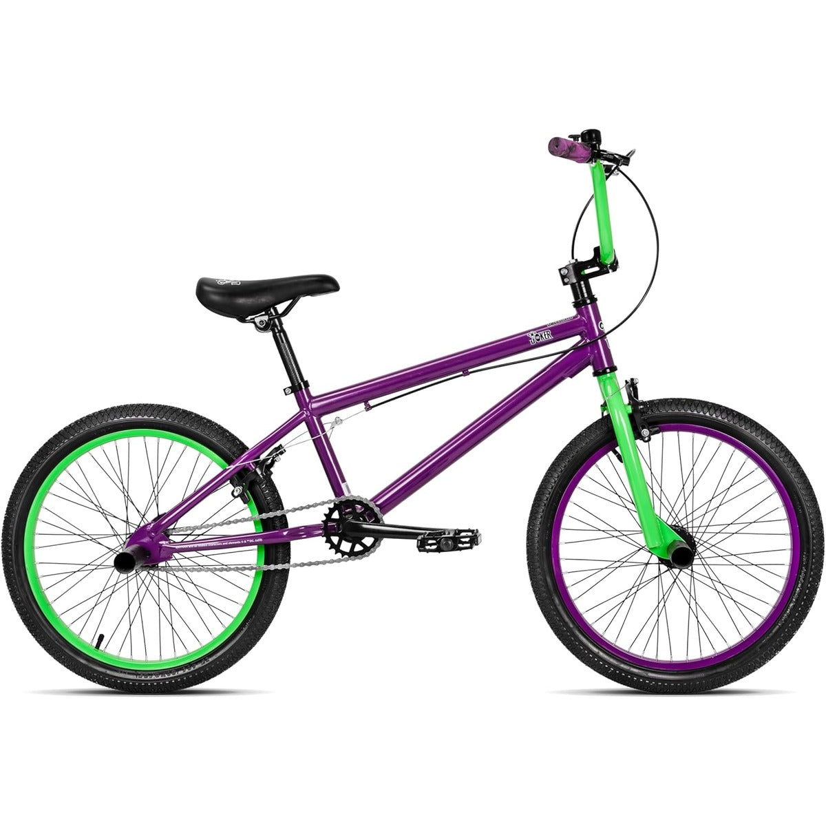 Spartan 20" BMX Bike for Kids & Teens | Steel Freestyle Frame, Single Speed Drivetrain, Front Caliper & Rear Band Brakes, Adjustable Seat & Handlebar | Freestyle BMX Bicycle