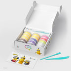 HEY CLAY Despicable Me Minions Set - Colorful Modeling Air Dry Clay for Kids - Air Dry