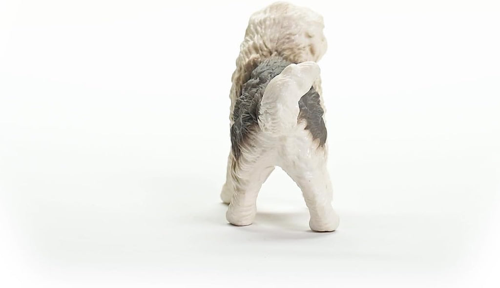 Schleich Old English Sheepdog Realistic Animal Figurine
